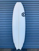 6ft Ron Meeks Triple Wing Groveler Shortboard