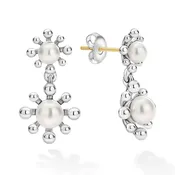 Fleur Pearl Drop Earrings