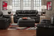 Affordable 5604 Austin Black Sleeper Sofa
