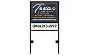Black Steel Frame &amp;amp; Sign