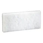 10" X 4" White Doodle Bug Pad
