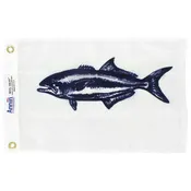 12" x 18" Blue Marlin Boat Flag