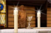 1-15/16" Altar Candle
