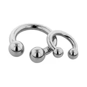 00g Titanium Circular Barbell by Anatometal