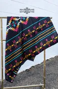 Black Aztec Wild Rag