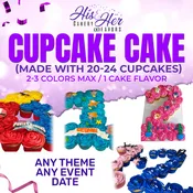 Cupcake Pull Apart Cake