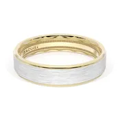 5mm Flat Brush Finish Wedding Band