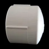 1/2 Inch Schedule 40 Pvc Cap - Model 435423 For Plumbing And Construction