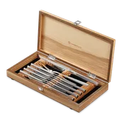 10-Piece Stainless Mignon Steak & Carving Set