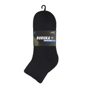 BURUKA QUARTER SPORTS SOCKS 4 PAIRS PACKING (BK284_B/P)