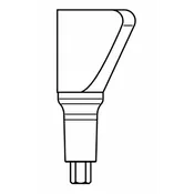 25° Angled Abutment, Yellow 3.0