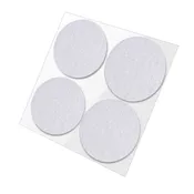3" Adhesive Monotub 100% Cotton Disc Filters