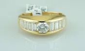 18k diamond engagement ring