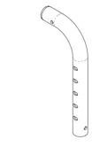 Metapal rear seat tube