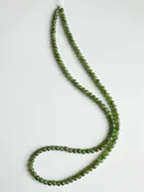 3.5mm Unstrung A Grade Canadian Nephrite Jade Beads, 16"