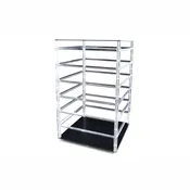 10x10x7in Square Rotating Earring Stand