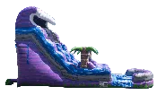 20′ Purple Crush Water Slide