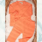 2 pc Baby Top & Pants Set - 100% Organic Cotton - Made in Italy