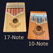 10-Note and 17-Note Spiral Kalimbas