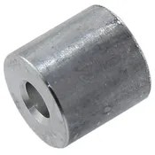 0.141 in. ID 0.375 in. OD 0.375 in. Long Aluminum Spacer