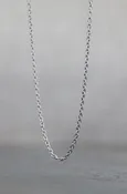1.8mm Platinum Cable Link Chain