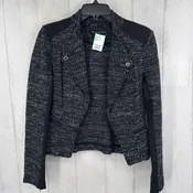 0 tweed blazer