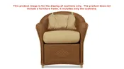 9008 Reflections Dining Armchair With Back Pad Replacement Cushions