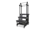 3 Step Plant Hanger Plus Mobile WaterBed&trade; Display 36x39x90
