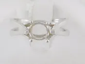 Barkev Solitaire Engagement Ring (Setting Only) #6702 — Stanton Jewelers
