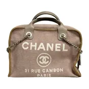 Chanel "Deauville Bowling Bag"