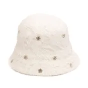 Anita - Bucket Hat with Scattered Silver Gems