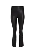 Ankle Flare Pants in Black