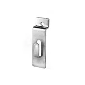 Black, White and Chrome Slatwall Picture Frame Hook