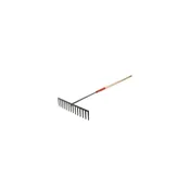 15.5 inch Long Neck Asphalt Rake With 60 inch Handle