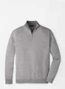 Ashland Quarter-Zip Sweater In Gale Grey