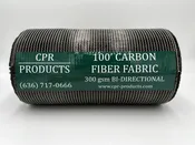 Carbon Fiber Structural Reinforcement: 300 GSM Bi-Directional Carbon Fiber Fabric — CPR Products