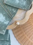 8mm Akoya Pearl 14k Yellow Gold Necklace