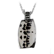 Agate Diamond Pendant