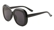 Black Thick Frame Fashion Sunglasses