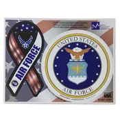 Air Force 2 In 1 Ribbon And Seal Magnet