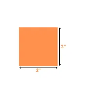 2" x 2" Club Trail Reflective Squares