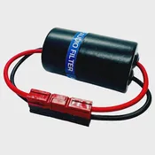 12 Volt Power TVP-LNF-PP DC Inline Alternator Noise Filter with Powerpole® Connectors for VHF/UHF Mobile Radios
