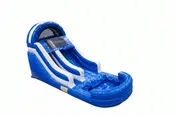 13ft Ocean Mist Mini Inflatable Water Slide, Single Lane