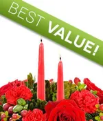 A CHRISTMAS CENTERPIECE