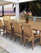 Compass Teak Side Chair