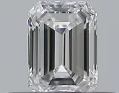 0.30CT EMERALD SI1 E WH