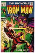 Iron Man 11 (1969) VG+ vs. Mandarin [BB15-9460]