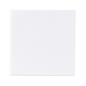 0.6 in. x 12 in. x 12 in. Square Sound Absorbing Acoustic Panels Self-Adhesive For Home Studio White 12 of 1Pack  No Adhesive