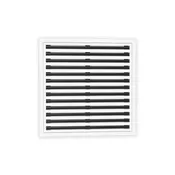 24 Inch - 13 Slot Linear Slot Diffusers - Modern AC Grilles - White