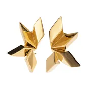 Bird iv gold earring